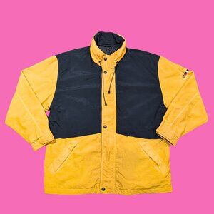 Vintage 1990's Nautic Sailing Corp Yellow Jacket Size M